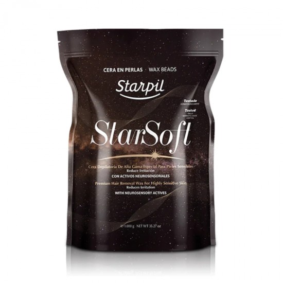 Film wax Starsoft Starpil πέρλες 1kg    Κεριά αποτρίχωσης